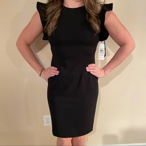 Calvin Klein black work dress